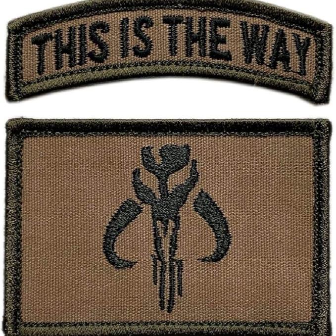 Mythosaur Skull This Way Skull Mercenary Skull Rocker Patch All Patches are (3x1 Inch) Rocker Tabs Shield Tabs(3.5x.2.5 Inch) Rectangle (3.0x2.0 Inch)