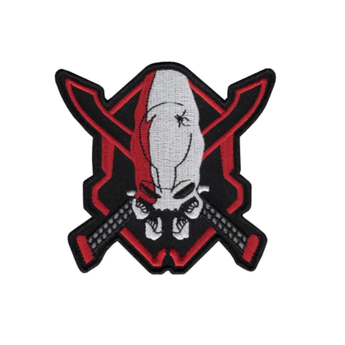 Legendary Red ODST Tactical Patch 3.5 Inch Hook Fastener