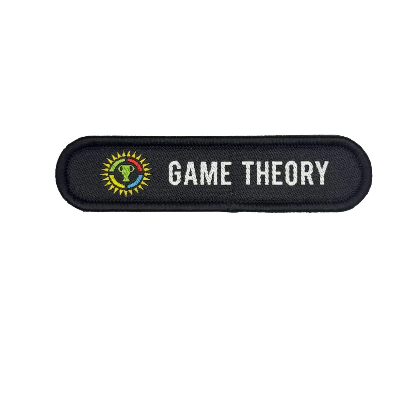 Game Theory Unlock Achievement Inspired Hook Fastener and Loop Woven Patch 3.5x0.75