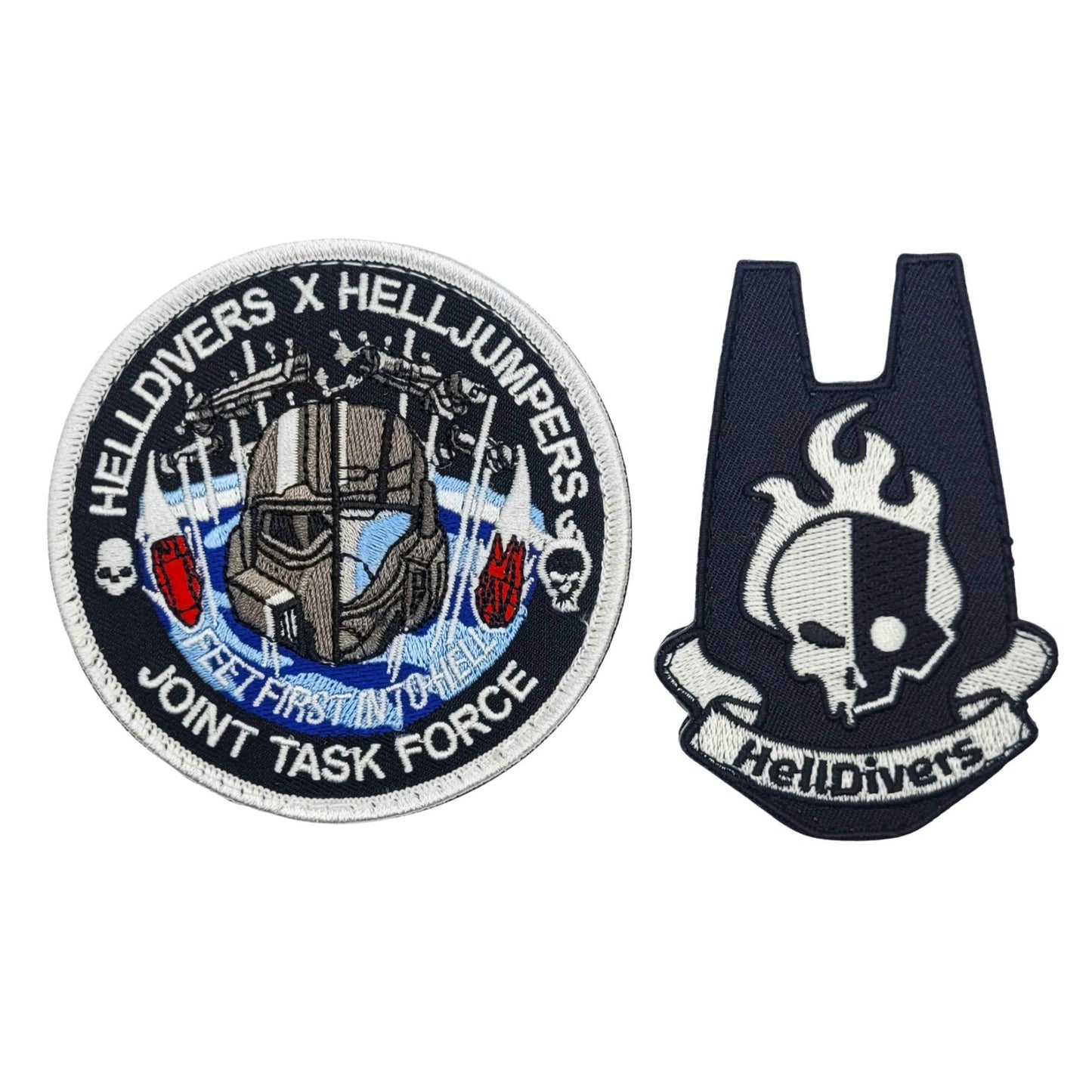 ODST Hola Tactical Patch [3.5x2.5 inch - Hook Fastener Backing - HT2] Geometric Embroidery Design