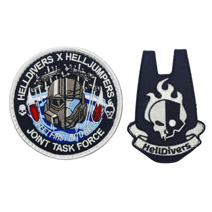 ODST Hola Tactical Patch [3.5x2.5 inch - Hook Fastener Backing - HT2] Geometric Embroidery Design