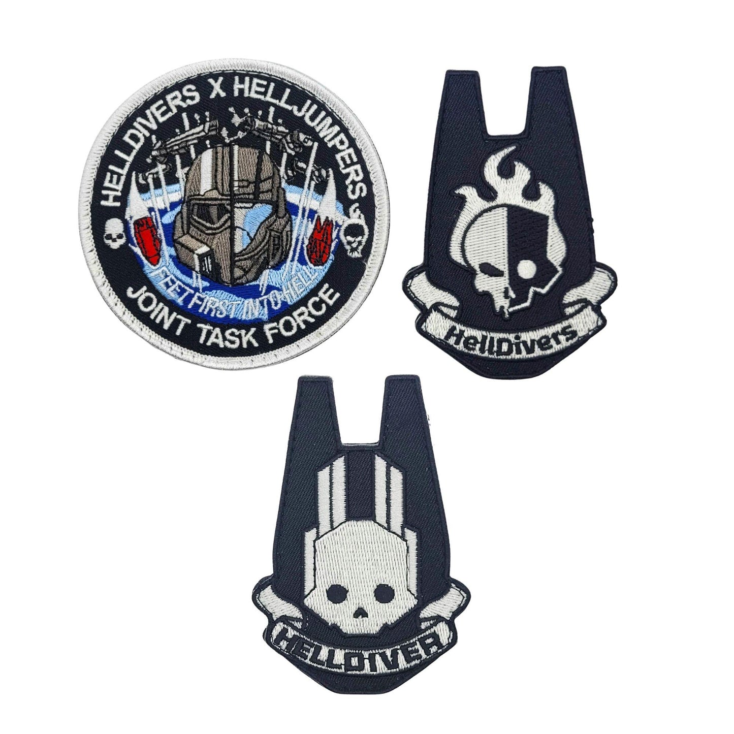 ODST Hola Tactical Patch [3.5x2.5 inch - Hook Fastener Backing - HT2] Geometric Embroidery Design