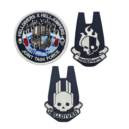 ODST Hola Tactical Patch [3.5x2.5 inch - Hook Fastener Backing - HT2] Geometric Embroidery Design