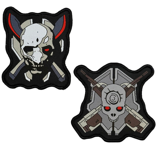 2 PC ODST Reach Legendary Tactical Patch 3.5 Inch Hook Fastener and Loop Patch