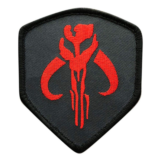 Mythosaur Skull Mando Shield Patch (Iron on Sew on -SW05)