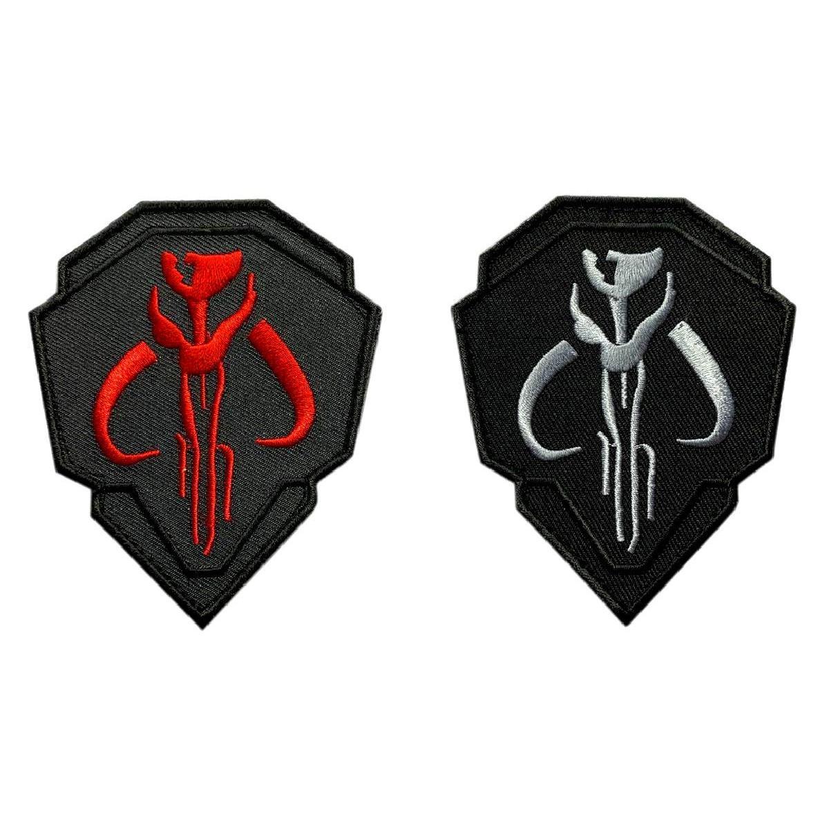 Mythosaur Skull Shield Patch [2PC - "Hook" Fastener - SW14,15]