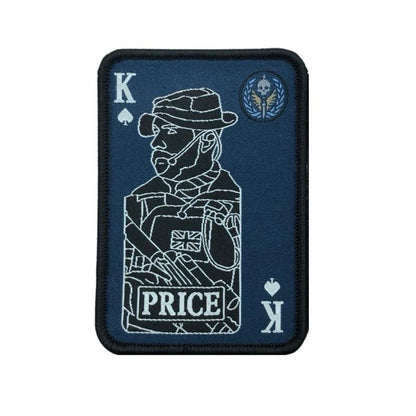 COD Logo Patches and Card Skins 3.5 inch Geometric Embroidery Design Hook Fastener Backing TSK1 Officially Designed Accessory