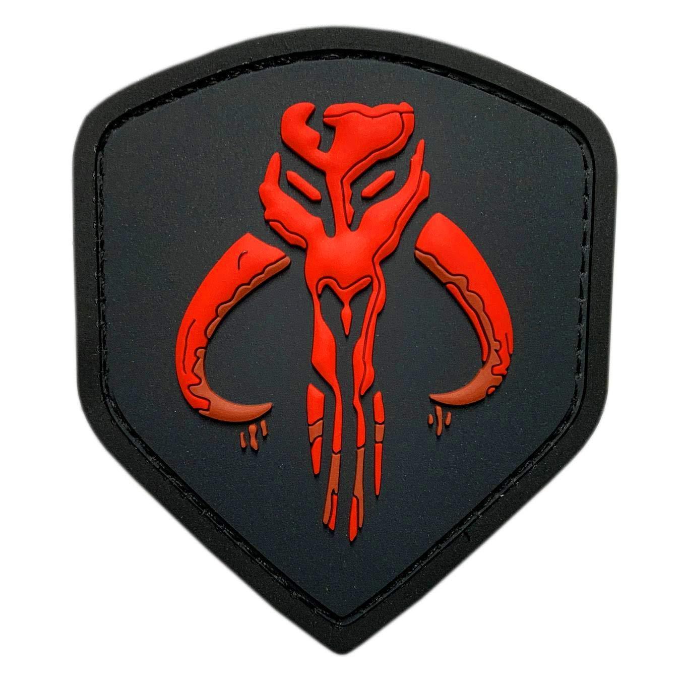 Mythosaur Skull Shield Patch [3D PVC Rubber - MH1]