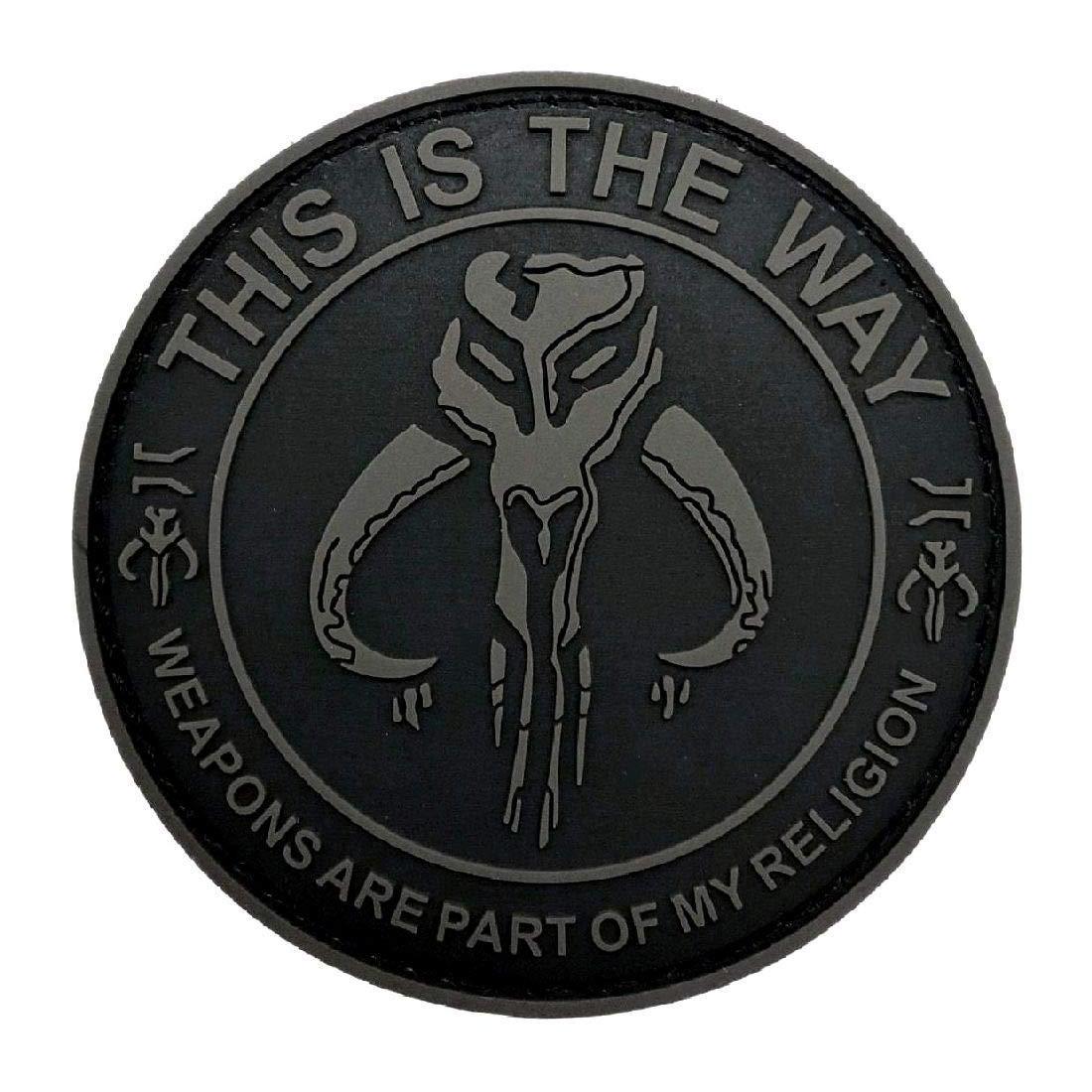 Weapons are Part of My Religion Patch [3D-PVC Rubber - Hook Fastener -TZ5]