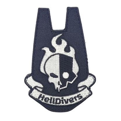 ODST Hola Tactical Patch [3.5x2.5 inch - Hook Fastener Backing - HT2] Geometric Embroidery Design
