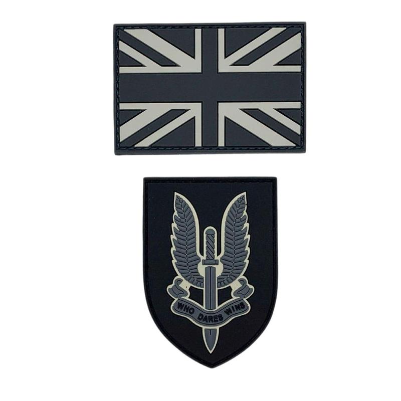 COD Logo Patches and Card Skins 3.5 inch Geometric Embroidery Design Hook Fastener Backing TSK1 Officially Designed Accessory