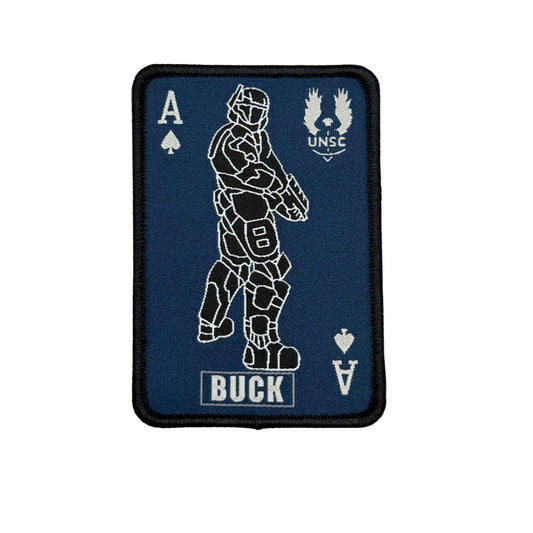 Buck ODST 3 Tactical Patch 3.5x2.5 Hook Fastener and Loop Patch HL6