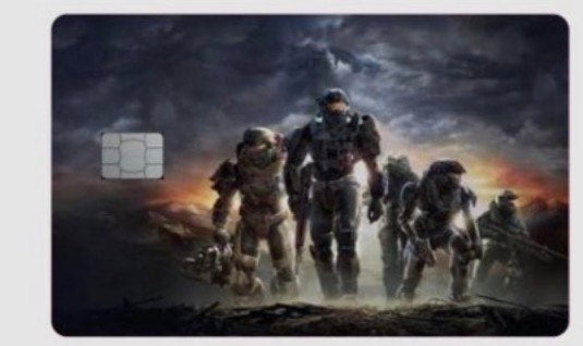 ODST AND MORE COVERS (NOTE THIS IS A REGULAR SIZE PLEASE ENSURE IT FITS BEFORE BUYING) Holographic Regular S Credit Card Skin Debit Card Sticker Wallet Decal Cover Waterproof Vinyl Easy to Apply