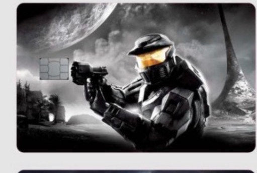 ODST AND MORE COVERS (NOTE THIS IS A REGULAR SIZE PLEASE ENSURE IT FITS BEFORE BUYING) Holographic Regular S Credit Card Skin Debit Card Sticker Wallet Decal Cover Waterproof Vinyl Easy to Apply
