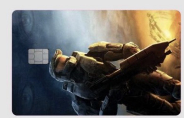 ODST AND MORE COVERS (NOTE THIS IS A REGULAR SIZE PLEASE ENSURE IT FITS BEFORE BUYING) Holographic Regular S Credit Card Skin Debit Card Sticker Wallet Decal Cover Waterproof Vinyl Easy to Apply