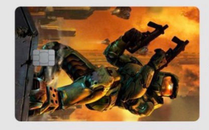ODST AND MORE COVERS (NOTE THIS IS A REGULAR SIZE PLEASE ENSURE IT FITS BEFORE BUYING) Holographic Regular S Credit Card Skin Debit Card Sticker Wallet Decal Cover Waterproof Vinyl Easy to Apply
