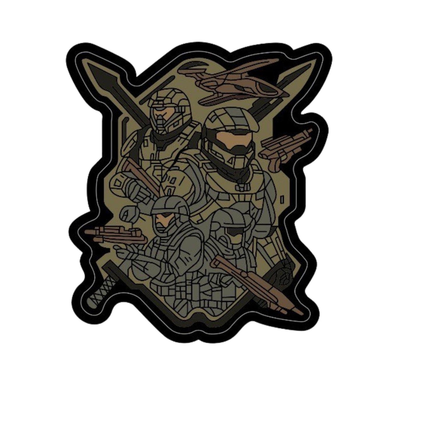Legendary Noble Team Tactical Patch [3.50 inch - Hook Fastener Backing - LEG1]