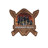 Legendary Remember Reach Tactical Patch [3.50 inch - Hook Fastener Backing]