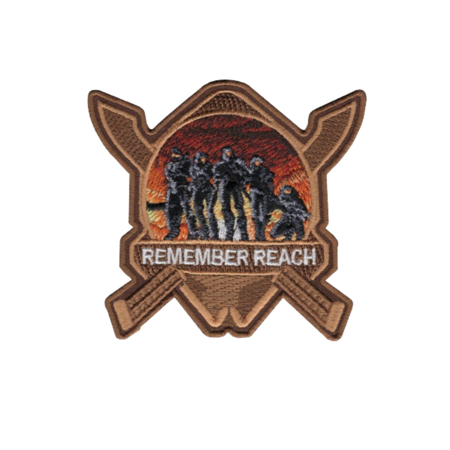 Legendary Remember Reach Tactical Patch [3.50 inch - Hook Fastener Backing]