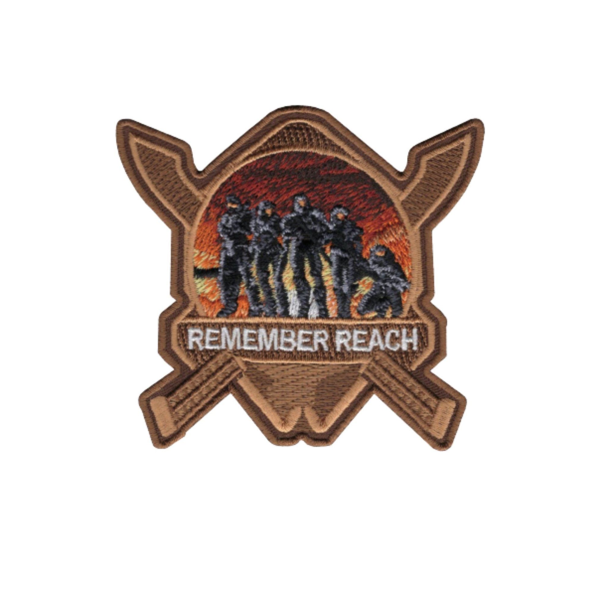 Legendary Remember Reach Tactical Patch [3.50 inch - Hook Fastener Backing]