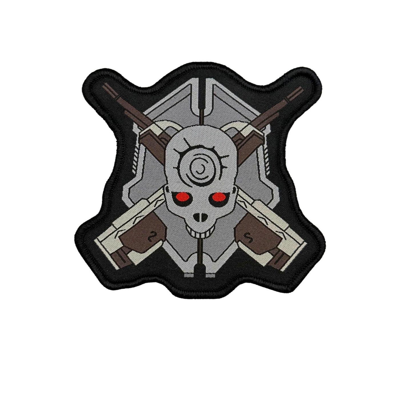Legendary Skull for Completing Legendary 3.5x2.5 Inch Hook Fastener and Loop Patch LG3