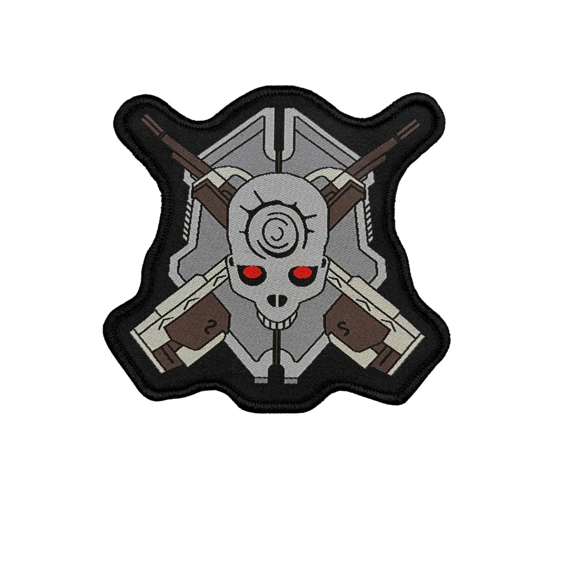 Legendary Skull for Completing Legendary 3.5x2.5 Inch Hook Fastener and Loop Patch LG3