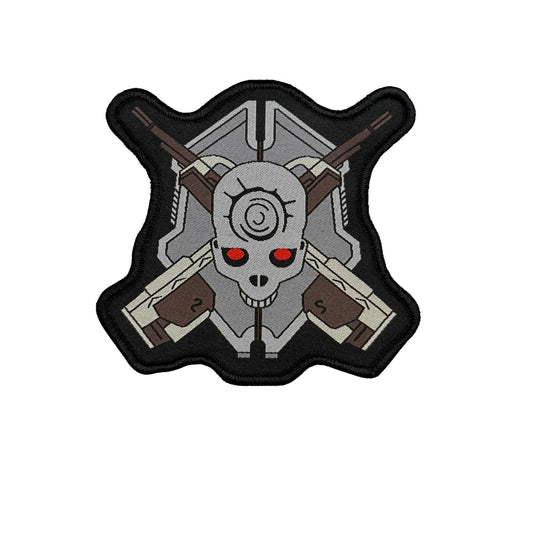 Legendary Skull for Completing Legendary 3.5x2.5 Inch Hook Fastener and Loop Patch LG3