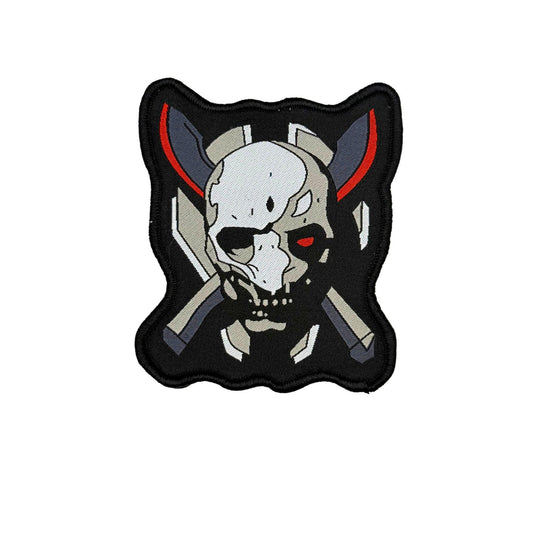 Legendary Skull for Completing Legendary 3.5x2.5 Inch Hook Fastener and Loop Patch LG4