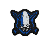 Legendary Skull for Completing Legendary 3.5x2.5 Inch Hook Fastener and Loop Patch LG6