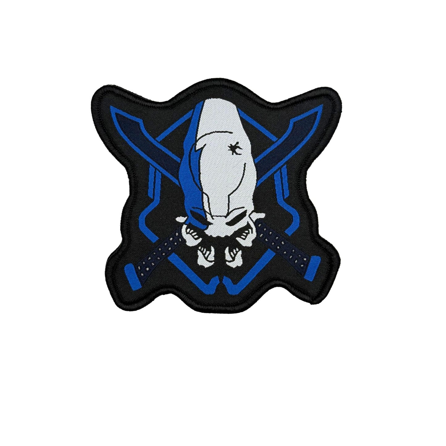Legendary Skull for Completing Legendary 3.5x2.5 Inch Hook Fastener and Loop Patch LG6
