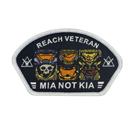 Remember Reach Veteran Noble Team MIA not KIA Tactical Patch 3.5x2.25 Hook Fastener and Loop Patch HL10