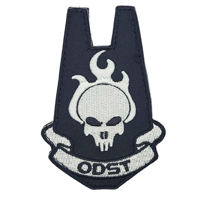 ODST Hola Tactical Patch [3.5x2.5 inch - Hook Fastener Backing - HT2] Geometric Embroidery Design