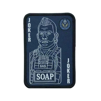 COD Logo Patches and Card Skins 3.5 inch Geometric Embroidery Design Hook Fastener Backing TSK1 Officially Designed Accessory