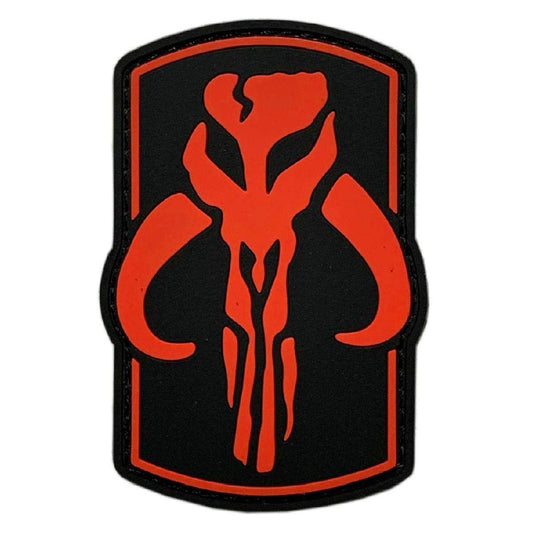 Mythosaur Skull Patch [3D-PVC Rubber-“Hook” Fastener -MB11]