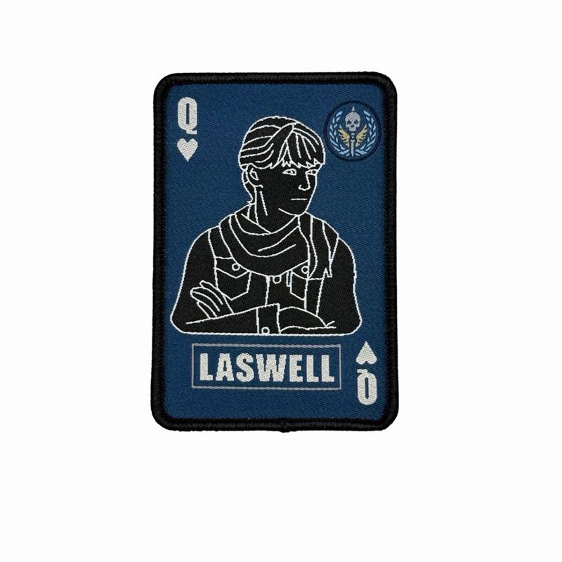 COD Logo Patches and Card Skins 3.5 inch Geometric Embroidery Design Hook Fastener Backing TSK1 Officially Designed Accessory