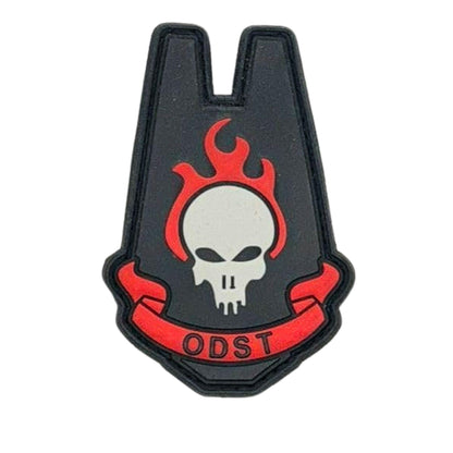 ODST Hola Tactical Patch [3.5x2.5 inch - Hook Fastener Backing - HT2] Geometric Embroidery Design