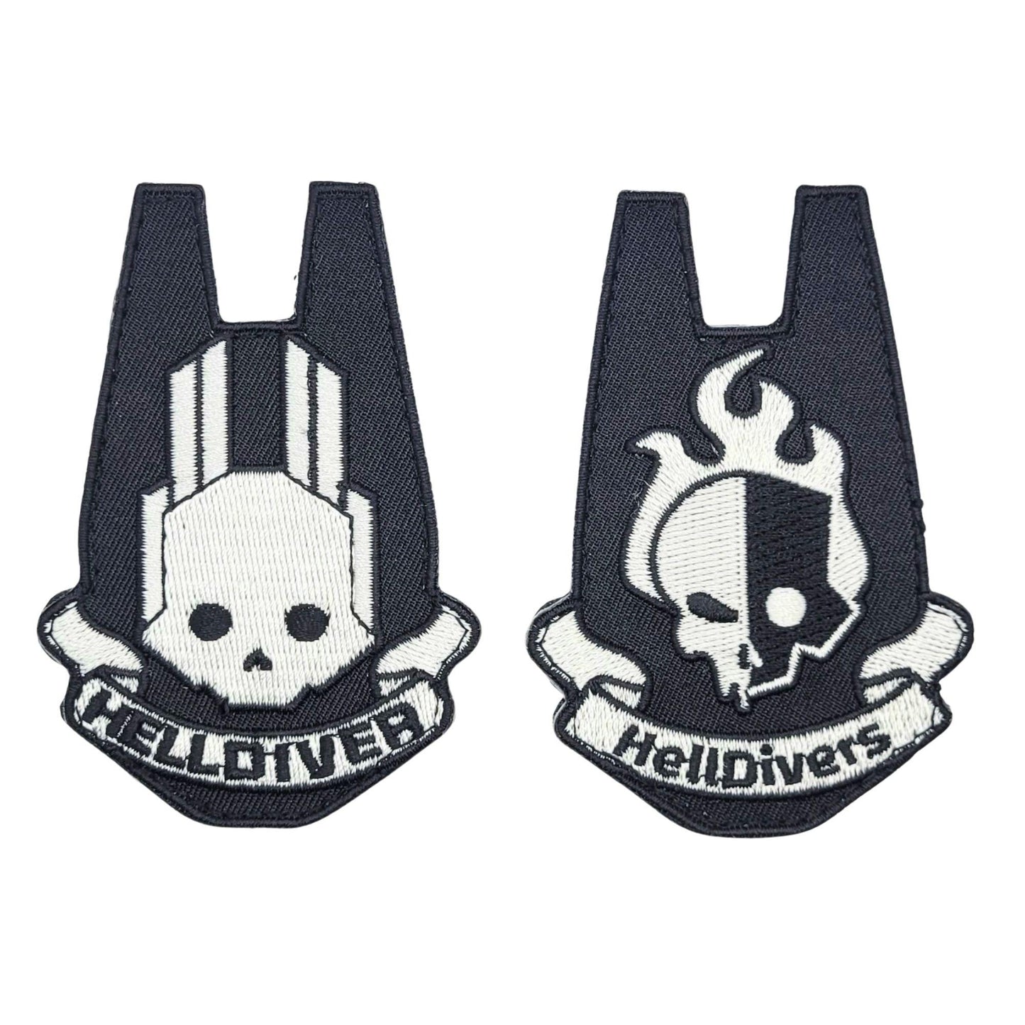 ODST Hola Tactical Patch [3.5x2.5 inch - Hook Fastener Backing - HT2] Geometric Embroidery Design