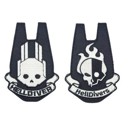 ODST Hola Tactical Patch [3.5x2.5 inch - Hook Fastener Backing - HT2] Geometric Embroidery Design