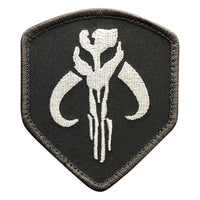 Mythosaur Skull Shield Tactical Patch (Hook SW7)