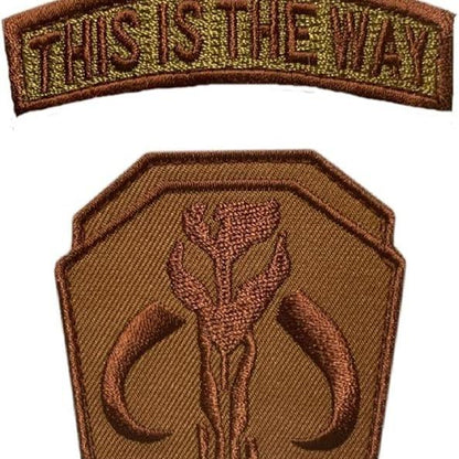 Mythosaur Skull This Way Skull Mercenary Skull Rocker Patch All Patches are (3x1 Inch) Rocker Tabs Shield Tabs(3.5x.2.5 Inch) Rectangle (3.0x2.0 Inch)