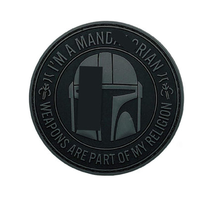 Weapons are Part of My Religion Patch [3D-PVC Rubber - Hook Fastener -TZ5]