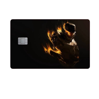 ODST AND MORE COVERS (NOTE THIS IS A REGULAR SIZE PLEASE ENSURE IT FITS BEFORE BUYING) Holographic Regular S Credit Card Skin Debit Card Sticker Wallet Decal Cover Waterproof Vinyl Easy to Apply