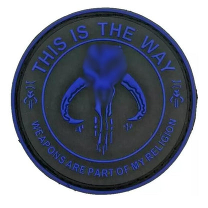 Weapons are Part of My Religion Patch [3D-PVC Rubber - Hook Fastener -TZ5]